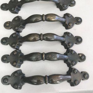 Lot of 25 Vintage Arts & Crafts Cabinet Pulls National Lock Co